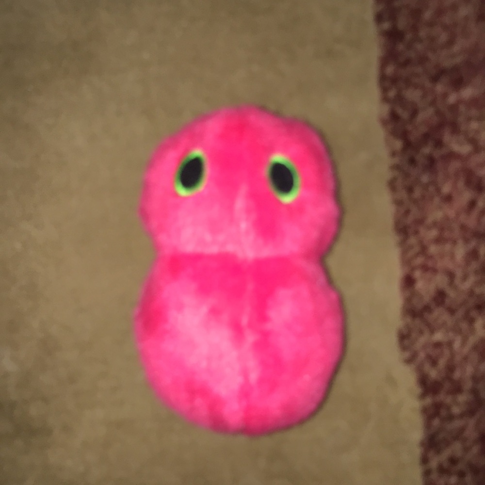 Hartz Small Red Plush Dog Toy